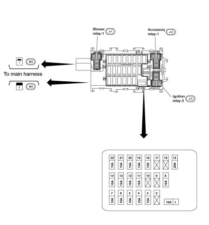 2007 nissan sentra junction box|2007.